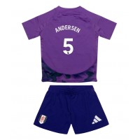 Fulham Joachim Andersen #5 3rd trikot Kinder 2024-25 Kurzarm (+ Kurze Hosen)